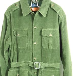 Cremieux safari style cord jacket. xl
